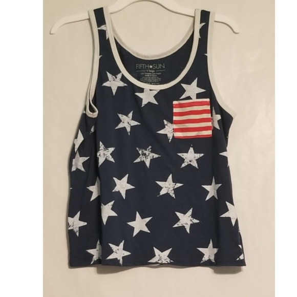 Fifth Sun Tops - 4th of July tank top